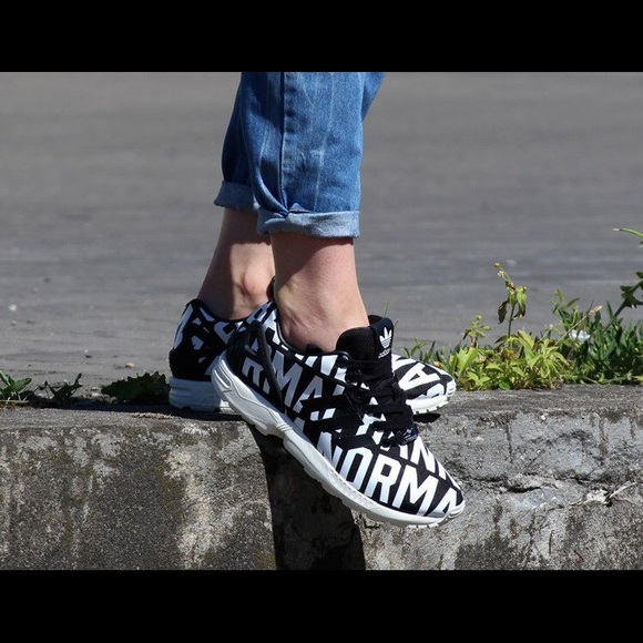 ADIDAS OG Women’s ZX FLUX Rita Ora Sneaker Shoes - Picture 2 of 5